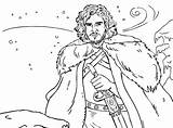 Thrones Game Coloring Pages Colouring Snow Ausmalen Erwachsene Für Drawings Zum sketch template