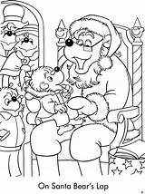 Coloring Bears Berenstain Pages Christmas Dover Publications Welcome Visit Choose Board sketch template