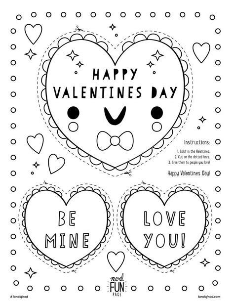 printable valentines coloring page cratekids blog