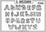 Letras Abecedario Abc Abcfichas Alfabeto Printable Abcworksheet sketch template