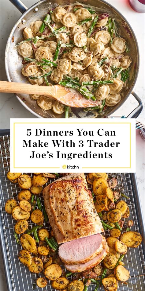 easy trader joes dinners    ingredients kitchn