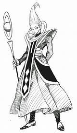 Murata Yusuke Dbz Whis Lapiz Personagens Wiss Bills Dragonball Dbs Wiz Desenha Daishinkan Como Personnages Vegeta Capítulo Mangaka Sangoku Beerus sketch template