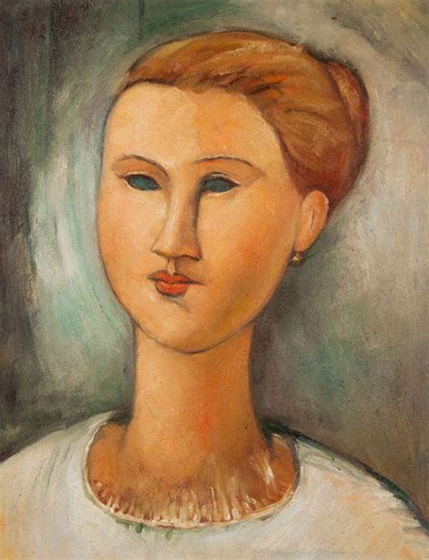 quadro il ritratto di donna di modigliani falso d autore