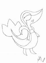 Snivy Coloring Pages Getcolorings sketch template