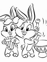Looney Tunes Coloring Baby Pages Printable Bunny Bugs Cartoon Wallpaper Lola Characters Disney Color Getdrawings Kids Getcolorings Popular Print Choose sketch template
