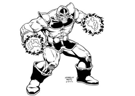 printable thanos coloring pages  coloringfilecom
