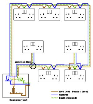 ring main circuit wiring diagram wiring