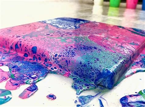acrylic pouring guide pour painting  beginners guide