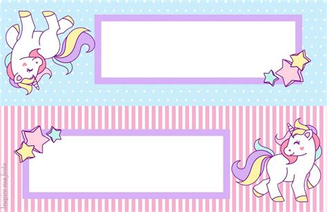 printable unicorn  tags printable templates