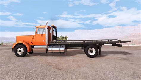 gavril  series rollback flatbed tow truck  beamng drive