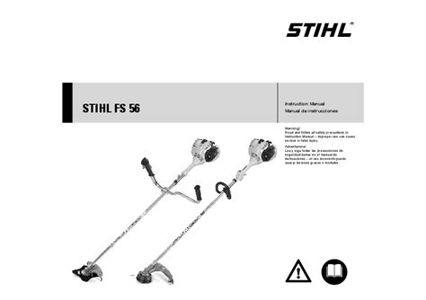 stihl fs  trimmer owners manual