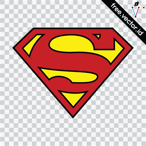 vector superman logo
