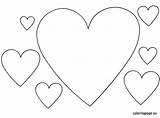 Heart Coloring Hearts Shapes Shaped Pages Valentine Shape Printable Color Card Templates Happy Print Valentines 595px 84kb Sheets Greeting Flower sketch template