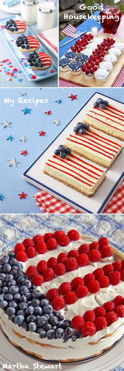 cute dessert ideas inspired by the american flag red