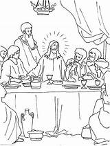 Avondmaal Laatste Kleurplaten Kleurplaat Pasen Wielkanoc Christelijke Bijbelse Kolorowanki Religijne Dzieci Bijbel Kindengeloof Jezus Topkleurplaat sketch template