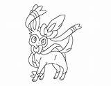 Sylveon Pokemon Eevee Coloring Pages Evolutions Evolution Lineart Printable Drawing Print Color Colouring Sheets Kids Printables Deviantart Size Draw Getdrawings sketch template