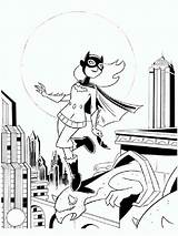 Batgirl Coloring Pages Printable Kids Miracle Timeless sketch template