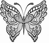 Butterfly Coloring Pages Adults Intricate Adult Print Kids Tattoo Butterflies Drawing Bestcoloringpagesforkids Awesome Ausmalbilder Erwachsene Für Mandala Beautiful Designs Books sketch template