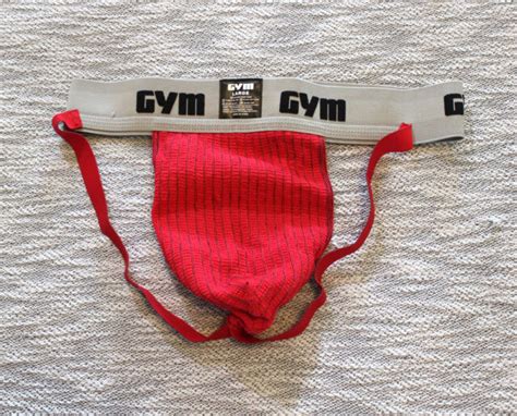 gym men red 2 band athletic supporter jock straps jockstrap underwear