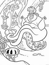 Coloring4free Mermaid Coloring Pages Little Ursula Related Posts sketch template
