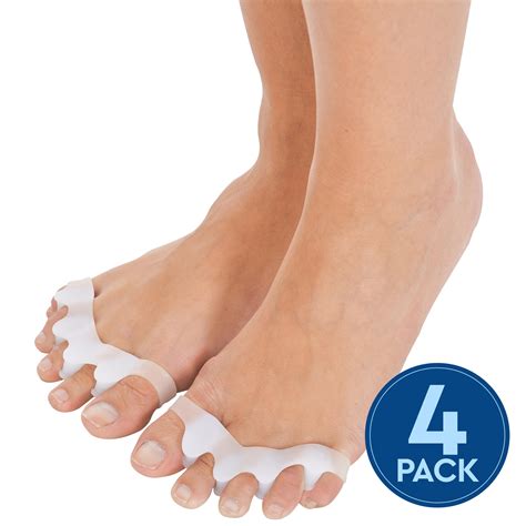 toe separators straighteners spacers corrects toes  bunion