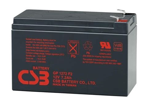 Jual Battery Baterai Csb Gp1272 12v 7ah 7 2ah Ups Apc Standard