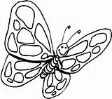 Butterfly Coloring Pages Colouring Clipart Color Butterflies Outline Template Pdf Colour Kids Cliparts Clip Clipartbest Animals Print Sandbox Use Fox sketch template