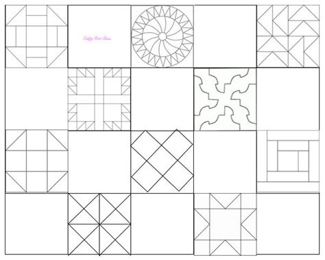 slave quilts coloring pages