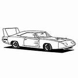 Muscle Car Coloring Pages Charger Daytona Printable Drawings Online 230px 98kb sketch template