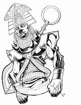 African Tattoo Drawing Zulu Warrior Drawings Designs Voodoo Tattoos Sketches Getdrawings Fantasy Tribal sketch template