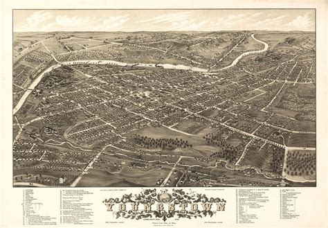 historic map youngstown   world maps