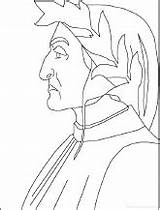 Coloring Botticelli Dante Pages Dantdm Enchantedlearning Alessandro Color Getcolorings Artists sketch template