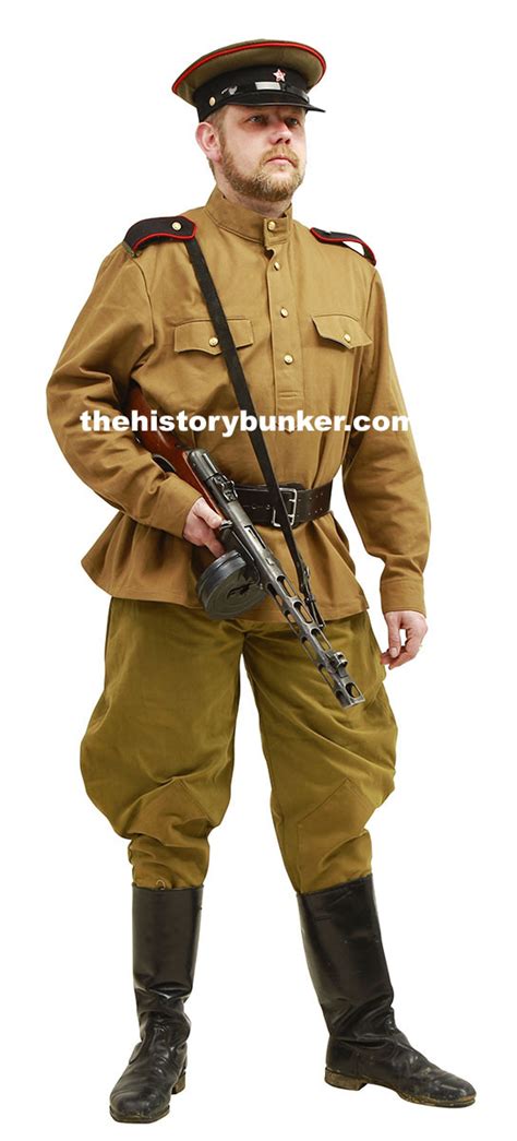 The History Bunker Ltd Ww2 Soviet Red Army Uniforms For