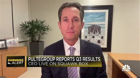 Pultegroup Ceo Ryan Marshall On Q3 Earnings Demand Remains Strong