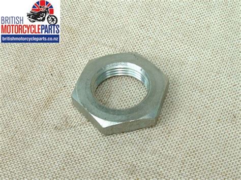 front wheel spindle nut  hand triumph tr   conical british motorcycle parts