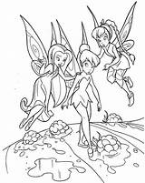 Coloring Tinkerbell Fawn Silvermist Pages Disney Fairy Sheets Netart Painting Color Print Fairies Christmas sketch template