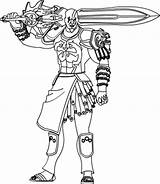 Kratos 1of3 sketch template