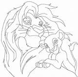 King Lion Drawings Deviantart Pages Line Coloring sketch template