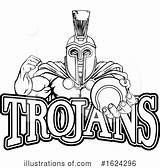 Trojans Atstockillustration Rf sketch template