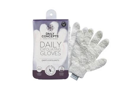 daily concepts exfolierende handschoenen dc reusable