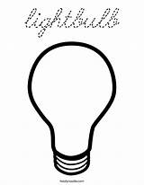 Coloring Lightbulb Cursive Favorites Login Add sketch template