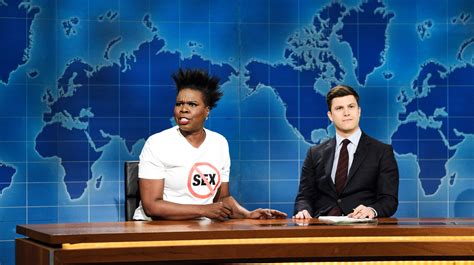 Leslie Jones Retires From Sex During Snl Weekend Update