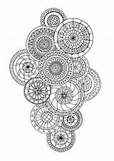 Coloring Zen Pages Anti Stress Adults Inspired Abstract Antistress Flowers Pattern Adult Coloriage Mandala Justcolor Mandalas Difficile Sheets Adulte Para sketch template