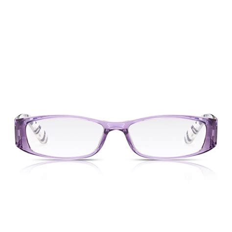 Buy Read Optics Womens Purple And Crystal Full Frame Rectangle Reading