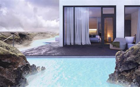 icelands blue lagoon   stunning  luxury hotel