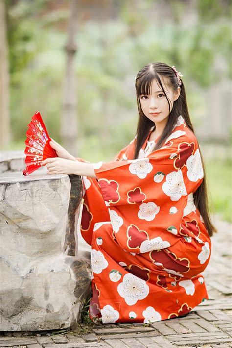 O Envio Gratuito De Japonês Kawaii Japão Kimono Yukata Tradicionais