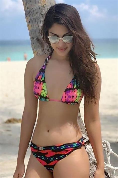 18 Hot Photos Of Rhea Chakraborty In Bikini And Swimsuits Actress And