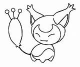Skitty Pokemon Coloriages sketch template