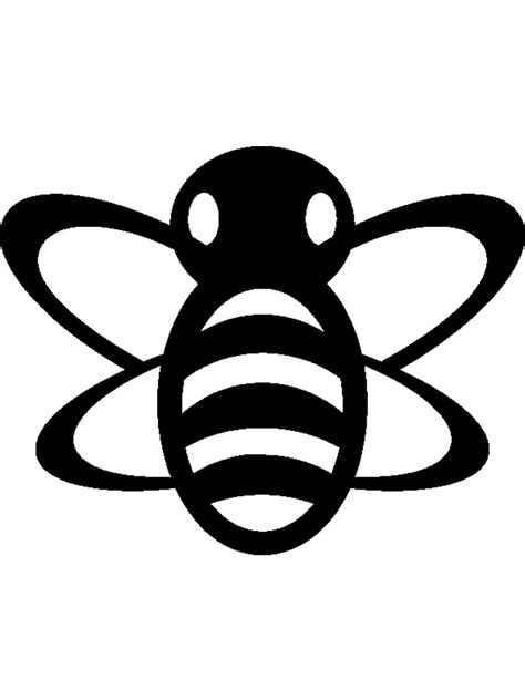 printable bee stencils  templates