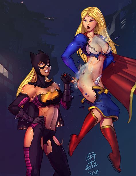 batgirl undresses supergirl dc lesbians porn gallery luscious